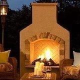 outdoor fireplace designs