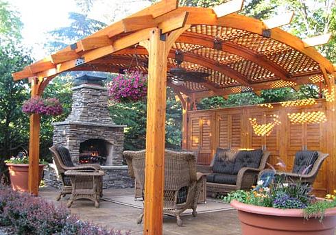 outdoor fireplace kits