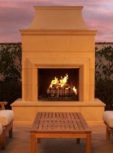 outdoor gas fireplaces