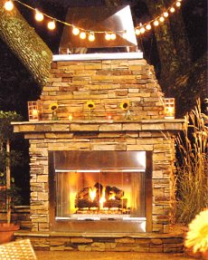 outdoor gas fireplaces