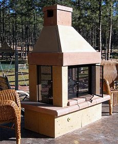 outdoor gas fireplaces