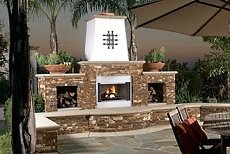 outdoor wood burning fireplaces