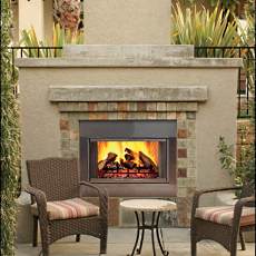 outdoor wood burning fireplaces