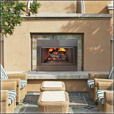 outdoor wood burning fireplaces