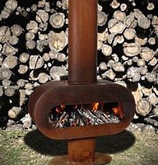 patio fireplace