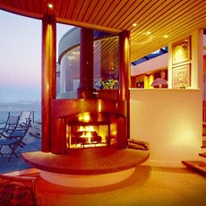 patio fireplace