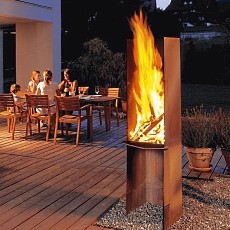 patio fireplace