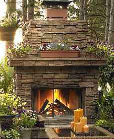 patio fireplaces