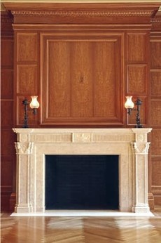 photos of stone fireplaces