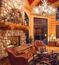 rock fireplace designs