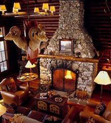 rock fireplace designs