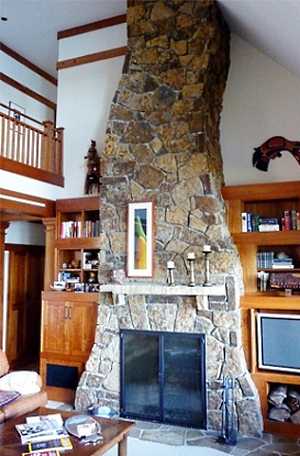 stone fireplace design ideas