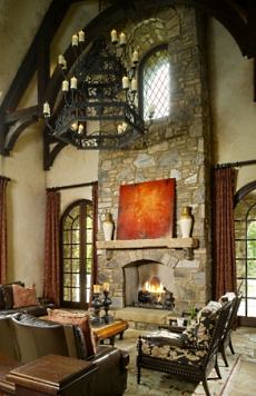 stone fireplace design ideas