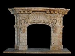 stone fireplace design