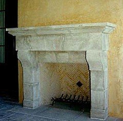 stone fireplace design