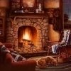 stone fireplace designs pictures