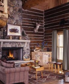 stone fireplace designs pictures