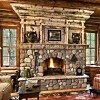 stone fireplace designs