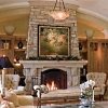 stone fireplace designs