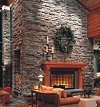 manufactured stone fireplaces