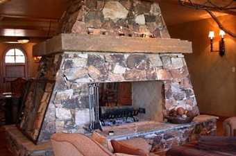 stone fireplace images