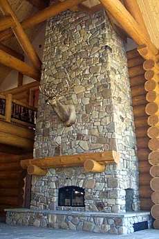 stone fireplace images