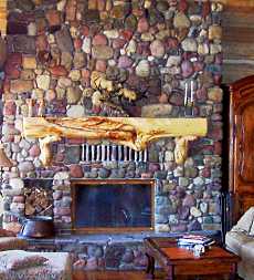 stone fireplace images
