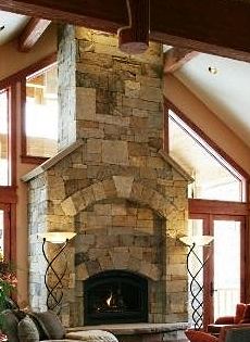 stone fireplace images