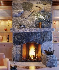 stone fireplace images