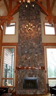 stone fireplace images