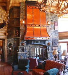 stone fireplace images