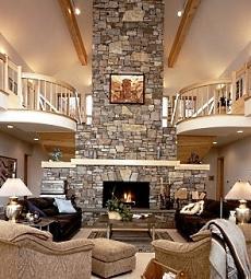 stone fireplace images