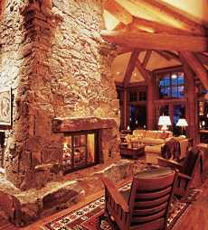 stone fireplace images