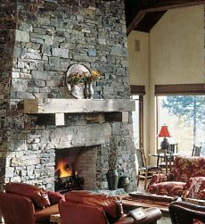 stone fireplace images