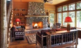 stone fireplace hearth