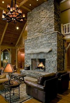 stone fireplace hearth