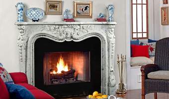 stone fireplace mantels