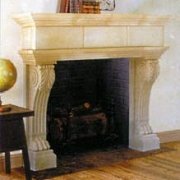 stone fireplace mantels