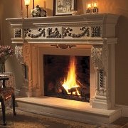 stone fireplace mantels