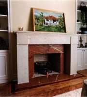 stone fireplace mantels