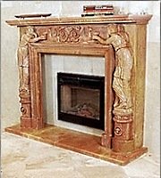 stone fireplace mantels