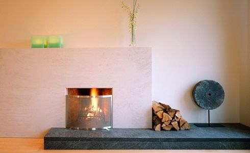 stone fireplace photos