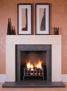 stone fireplace photos