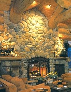 stone fireplace pictures