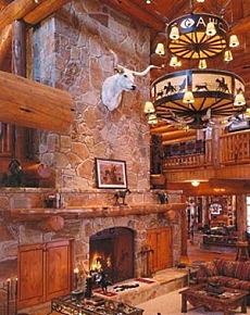 stone fireplace pictures