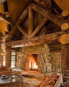 stone fireplace pictures