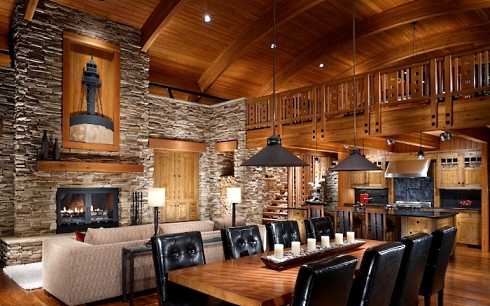 stone fireplaces pictures