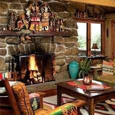 stone fireplaces pictures