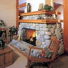 stone fireplaces pictures