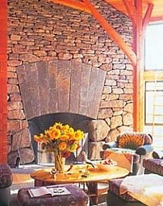 stone fireplaces pictures